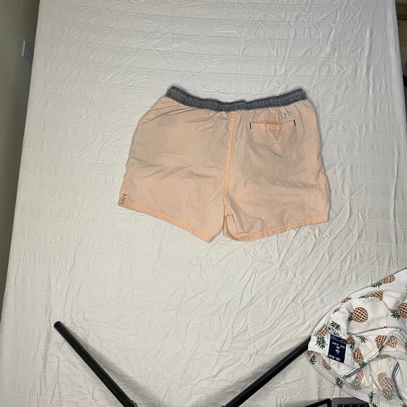 Cedarwood State Men's Light Orange Swim Shorts - Medium - Picture 2 of 2